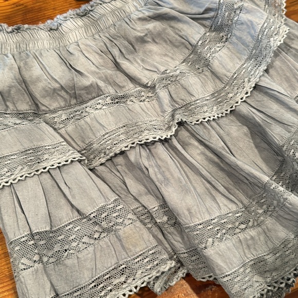 LoveShackFancy ruffled mini skirt - Picture 5 of 6